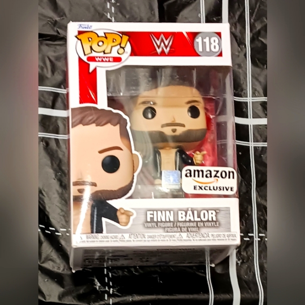Finn Baylor WWE funko pop figure new in box